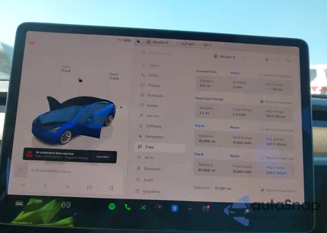 2022 Tesla Model 3 Rear-Wheel Drive from USA, damaged, VIN 5YJ3E1EA8NF189043